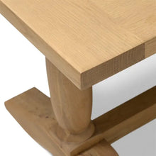 Load image into Gallery viewer, ELKSTONE MELLOW OAK Extending Dining Table 8-10 Seater Quality Furniture Clearance Ltd