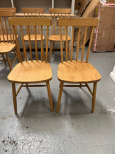 Load image into Gallery viewer, Set of 2 ELKSTONE MELLOW OAK
Spindleback Dining Chairs Quality Furniture Clearance Ltd