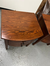 Load image into Gallery viewer, Set of two WINCHCOMBE DARK OAK
2 Drawer Bedside Tables Quality Furniture Clearance Ltd