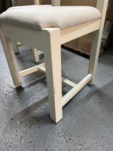 Load image into Gallery viewer, 4 x SUSSEX COTSWOLD CREAM
Ladderback Chair Linen Seat Pad Quality Furniture Clearance Ltd