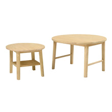 Load image into Gallery viewer, BERKELEY NORDIC OAK
Round Nesting Coffee Table Quality Furniture Clearance Ltd