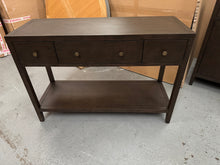 Load image into Gallery viewer, BLOCKLEY BROWN OAK Hallway/Console table Quality Furniture Clearance Ltd