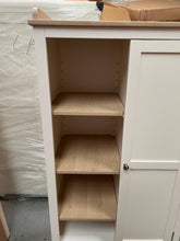Load image into Gallery viewer, CHESTER PURE WHITE Open Petite Wardrobe Quality Furniture Clearance Ltd