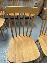 Load image into Gallery viewer, Set of 2 ELKSTONE MELLOW OAK
Spindleback Dining Chairs Quality Furniture Clearance Ltd