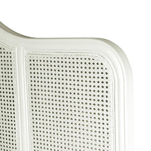Load image into Gallery viewer, CHANTILLY WARM WHITE 6ft Superking size Rattan Bed Quality Furniture Clearance Ltd