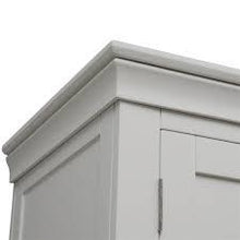 Load image into Gallery viewer, CHANTILLY PEBBLE GREY Triple Wardrobe Quality Furniture Clearance Ltd