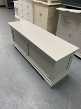 Load image into Gallery viewer, Pebble Grey Wide Blanket Box. - furniture delivered