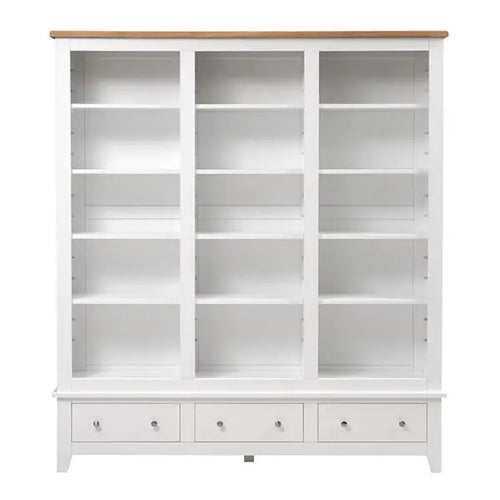 CHESTER PURE WHITE
Grand Bookcase Quality Furniture Clearance Ltd