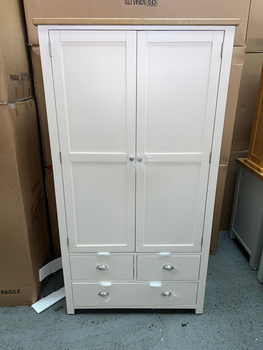 Hampshire ‘Country Life’ Double Larder - Cream Quality Furniture Clearance Ltd