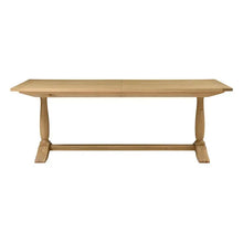 Load image into Gallery viewer, ELKSTONE MELLOW OAK Extending Dining Table 8-10 Seater Quality Furniture Clearance Ltd
