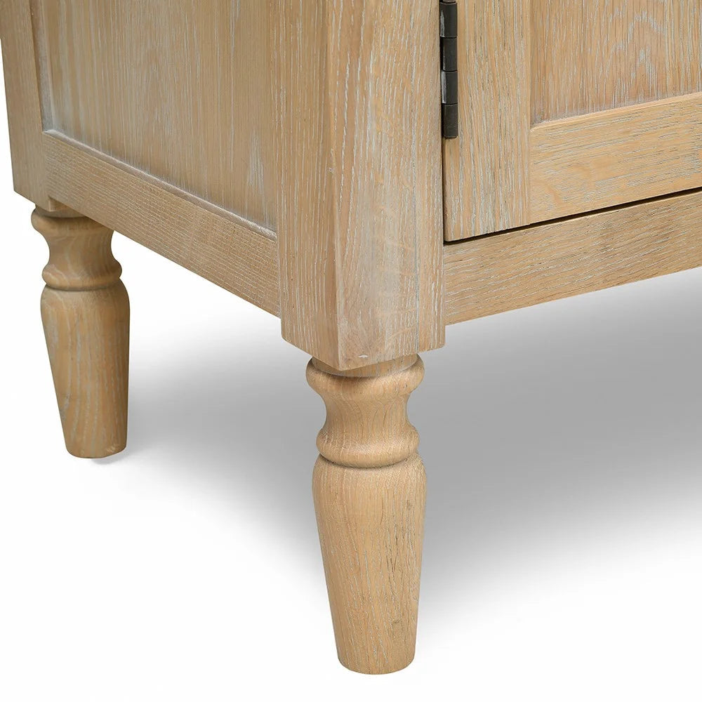 CAMILLE LIMEWASH OAK
Small Sideboard Quality Furniture Clearance Ltd
