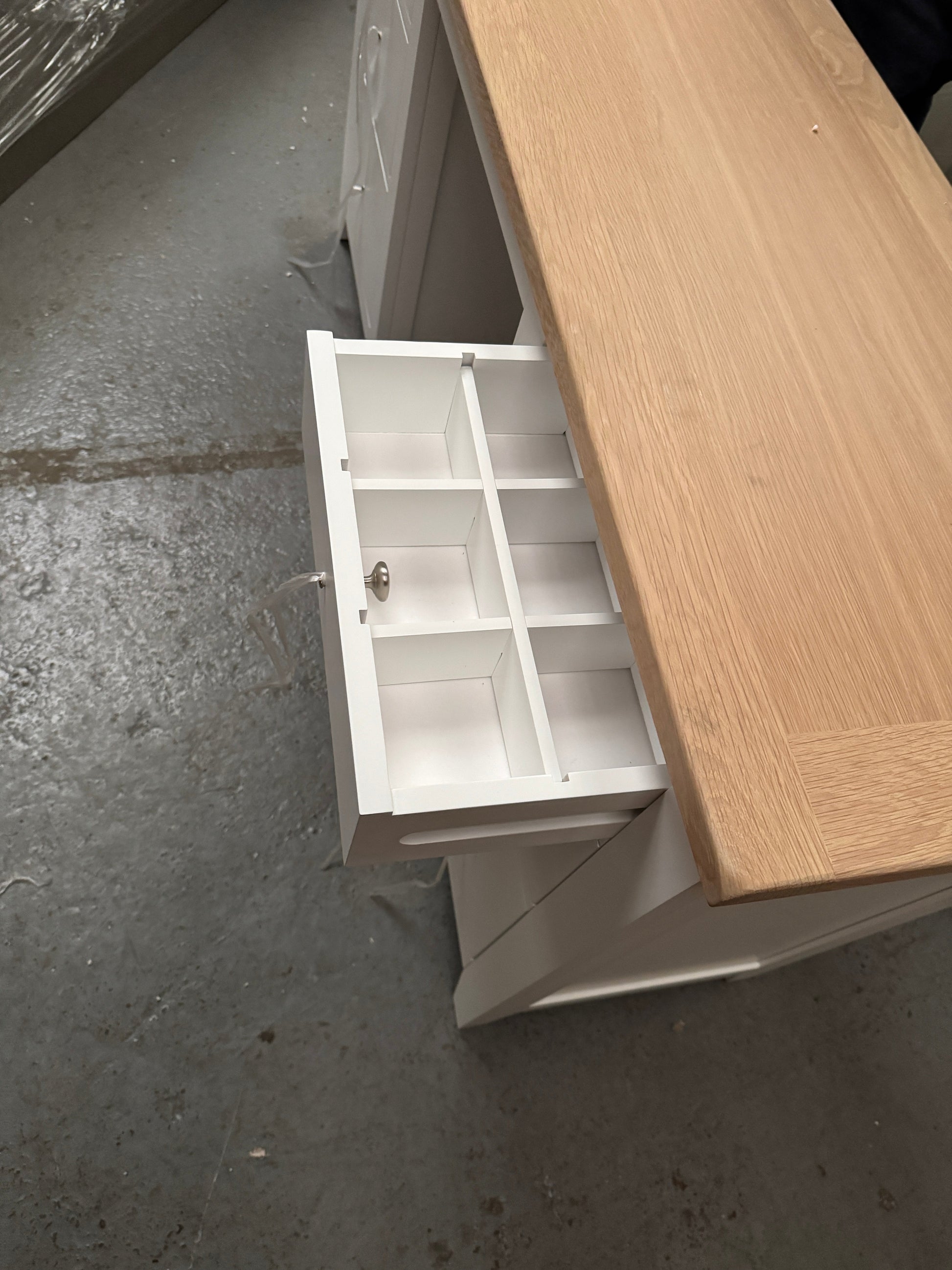 CHESTER PURE WHITE Dressing Table Quality Furniture Clearance Ltd