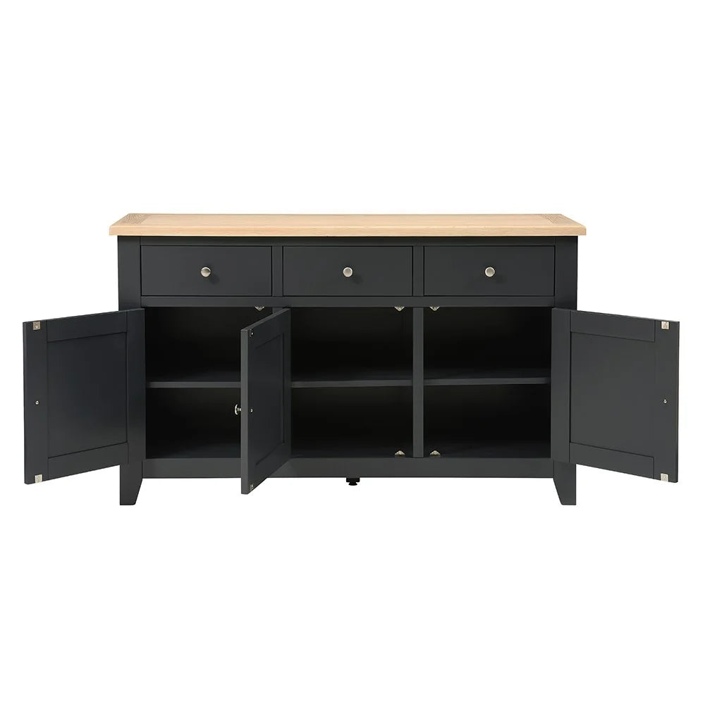 CHESTER CHARCOAL
Large Sideboard Quality Furniture Clearance Ltd
