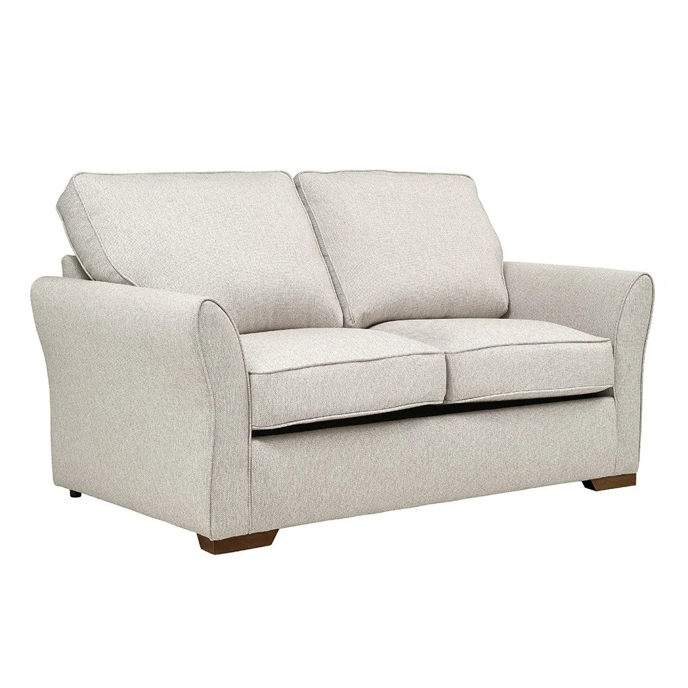 Fletcher - Sofa Bed Large 2 Seater - Natural - House Weave Quality Furniture Clearance Ltd