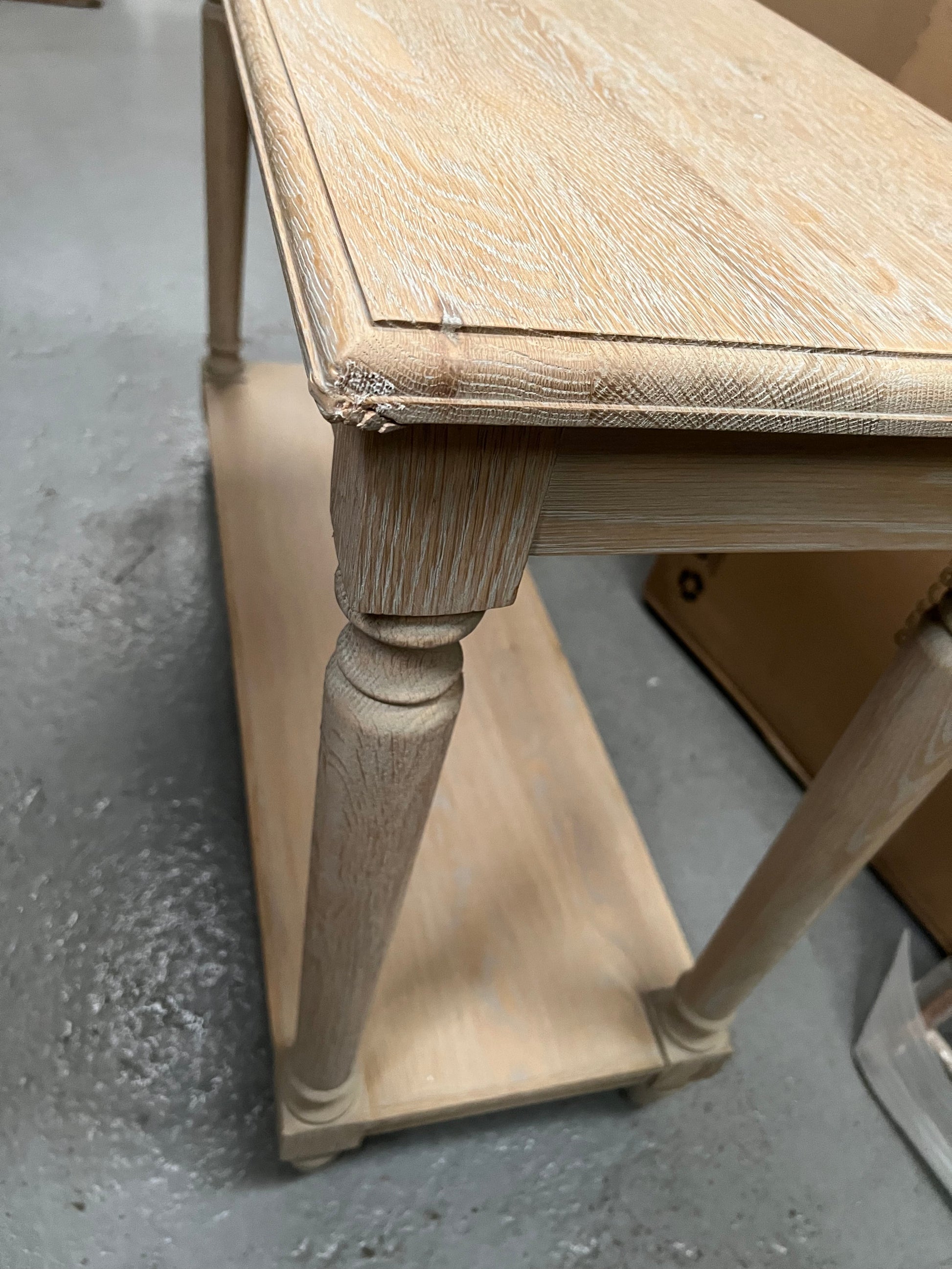 CAMILLE LIMEWASH OAK
Console Table Quality Furniture Clearance Ltd