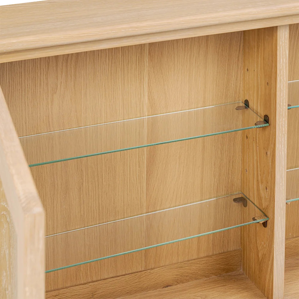 BERKELEY NORDIC OAK
Combi Mirrored Cabinet Quality Furniture Clearance Ltd
