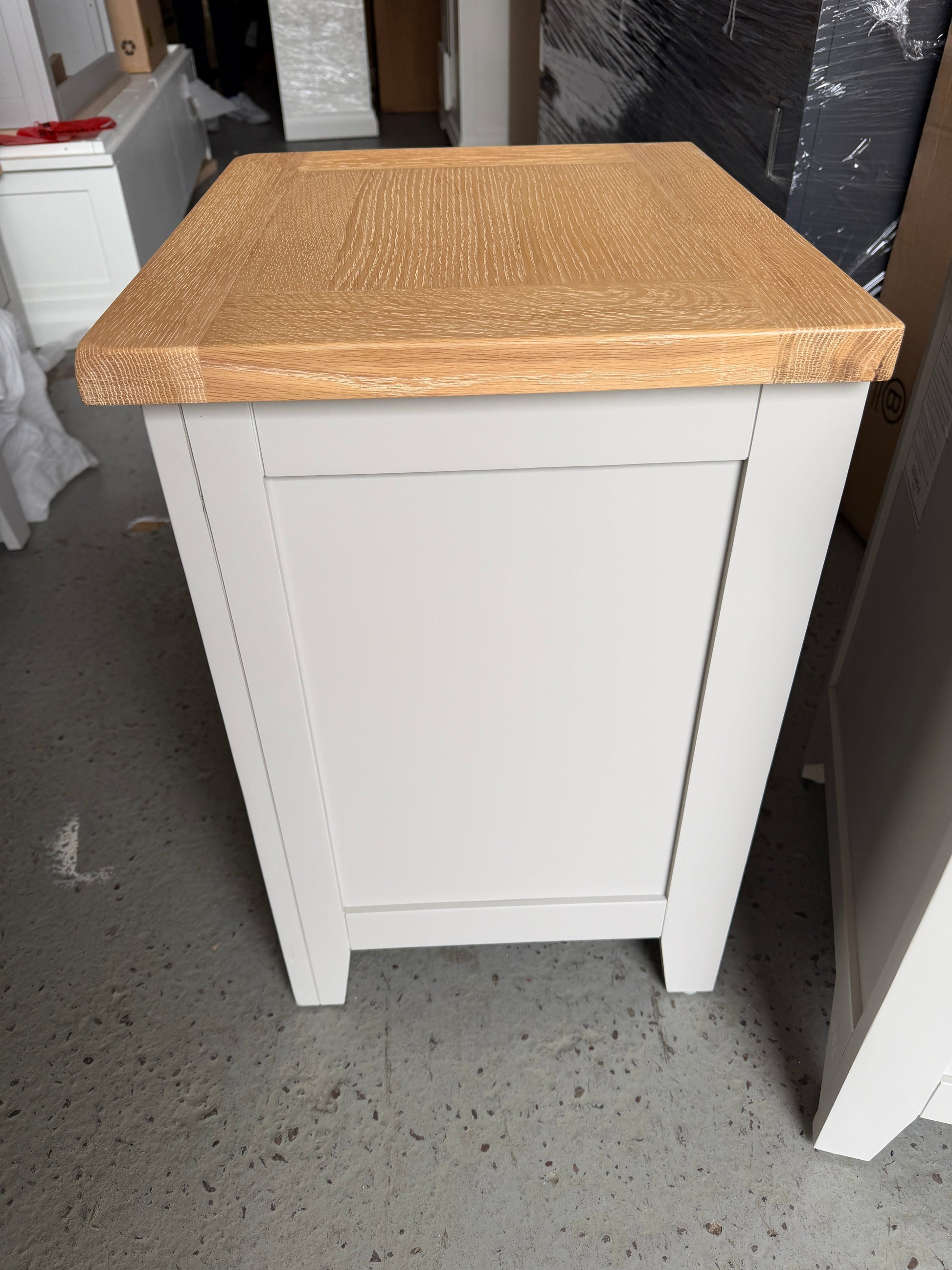 CHESTER DOVE GREY
3 Drawer Bedside Table - set of two Quality Furniture Clearance Ltd