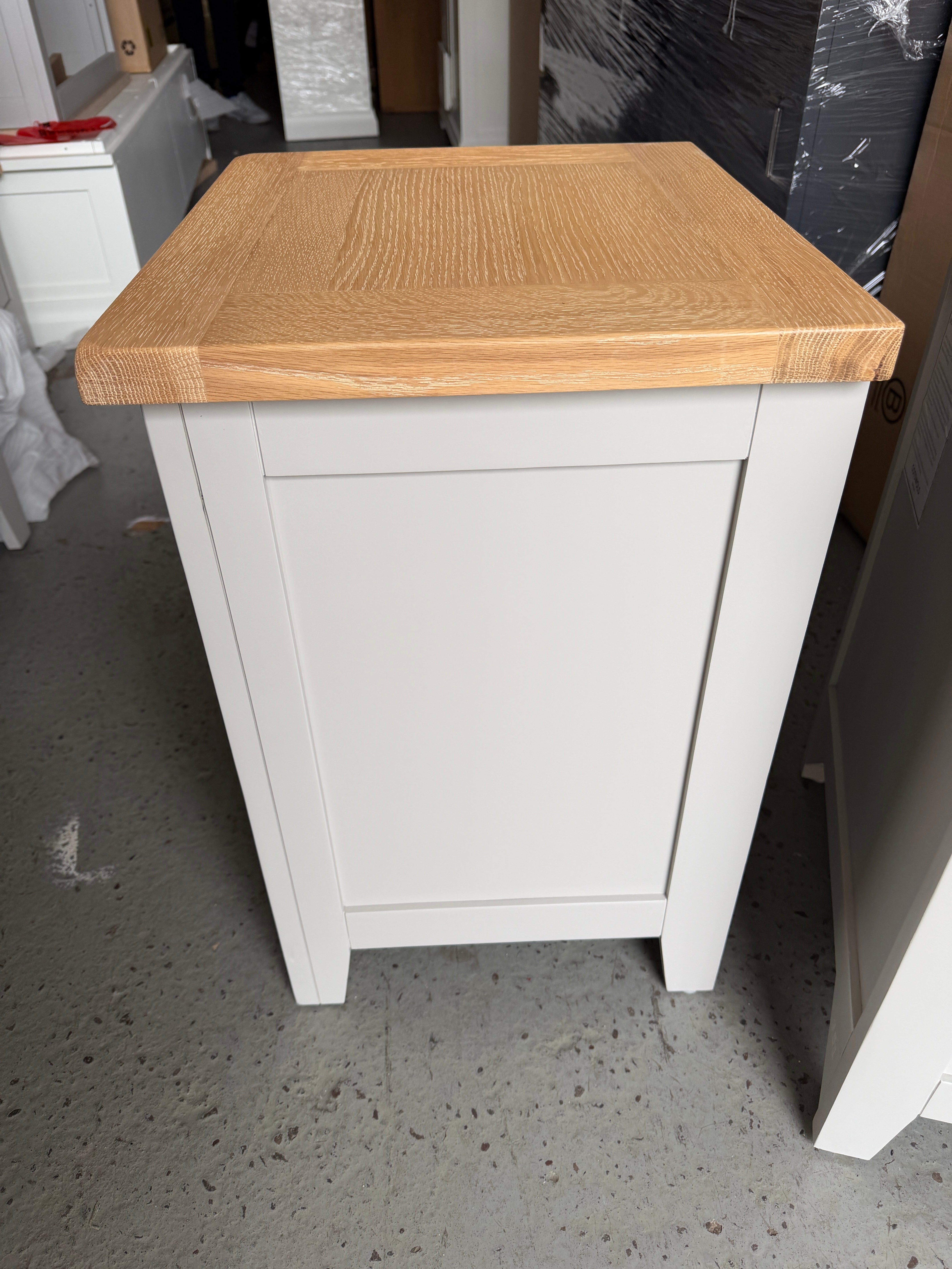 CHESTER DOVE GREY
3 Drawer Bedside Table - set of two Quality Furniture Clearance Ltd