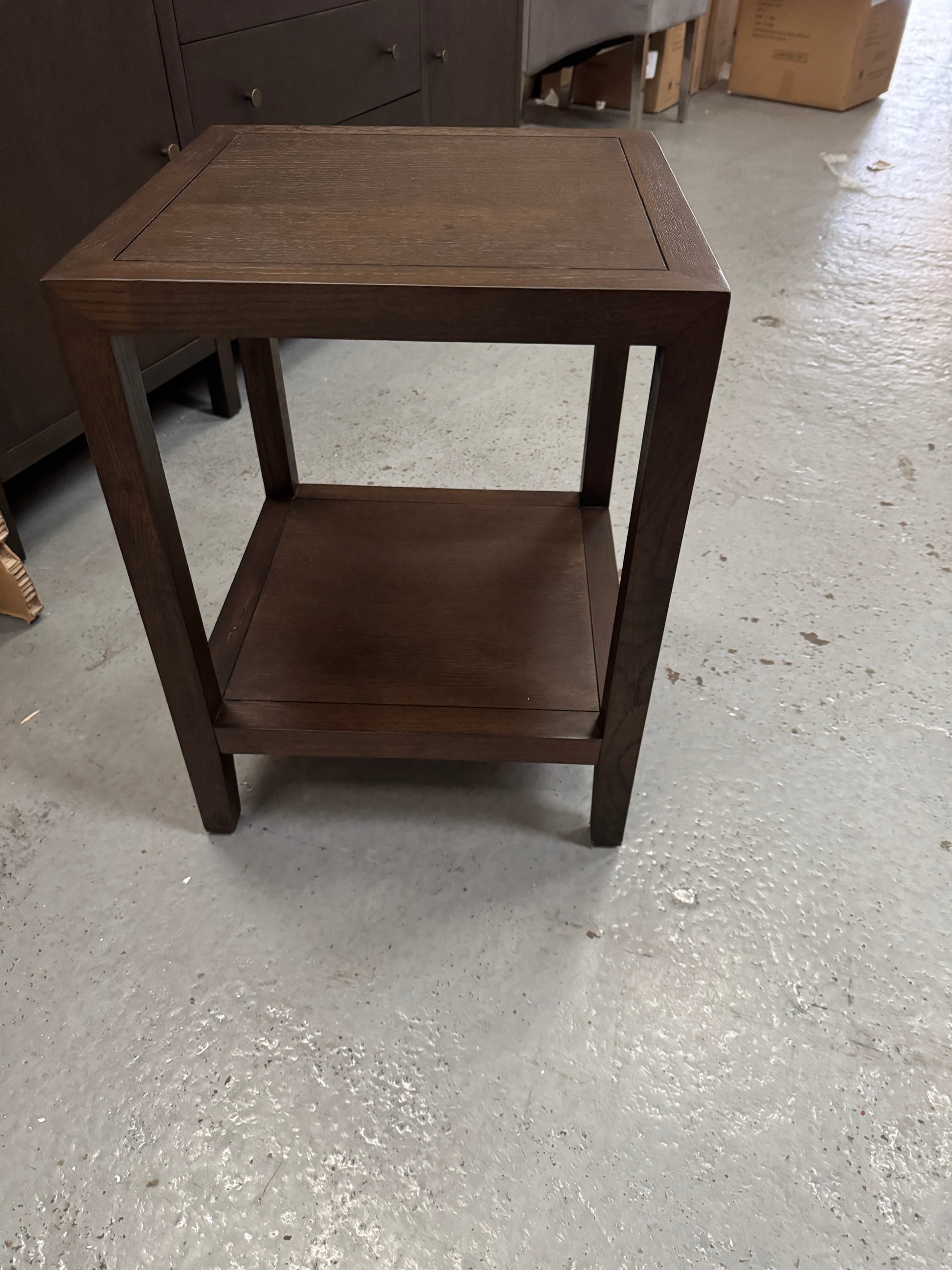 BLOCKLEY BROWN OAK Side table Quality Furniture Clearance Ltd