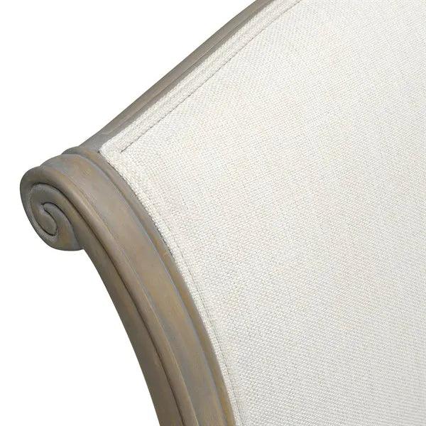 STANTON Double Upholstered Bed - Smoked Quality Furniture Clearance Ltd