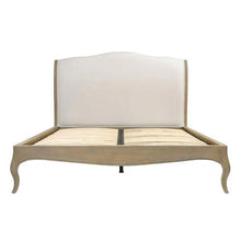 Load image into Gallery viewer, STANTON Double Upholstered Bed - Smoked Quality Furniture Clearance Ltd
