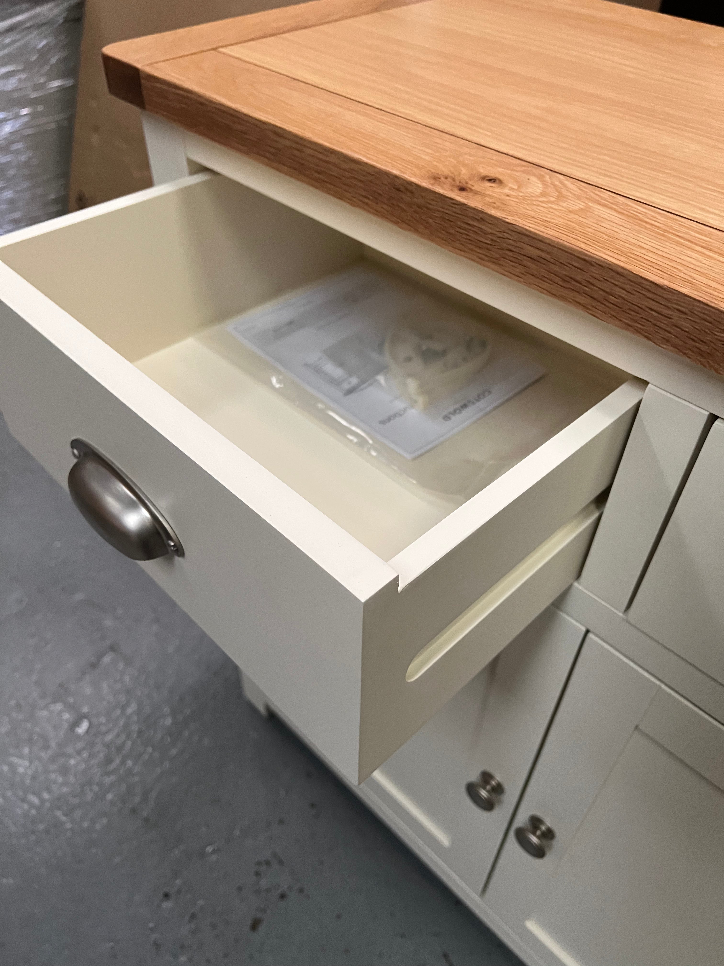 Sussex Cotswold Cream Large Sideboard furniture delivered