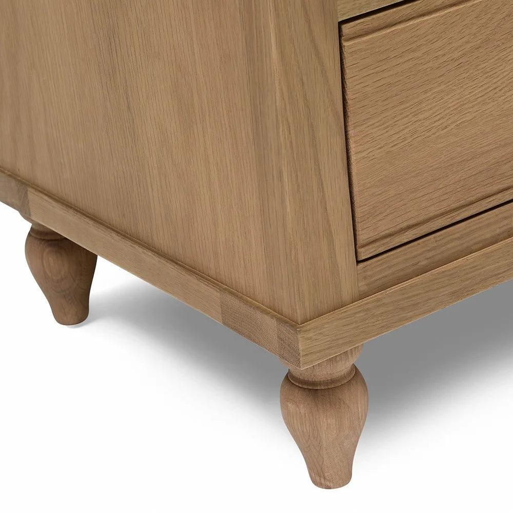 Set Of 2 ELKSTONE MELLOW OAK
Large 3 Drawer Bedside Quality Furniture Clearance Ltd