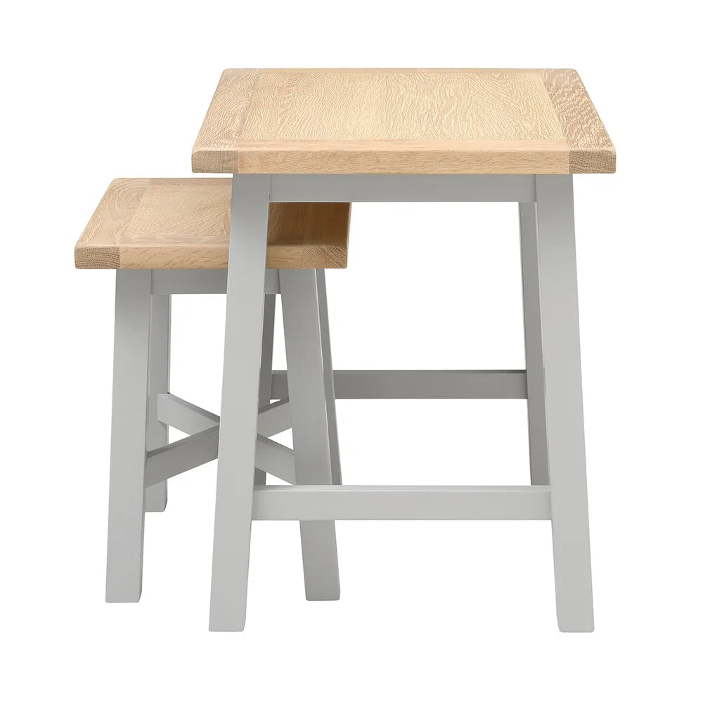 CHESTER DOVE GREY
Nest of Tables Quality Furniture Clearance Ltd