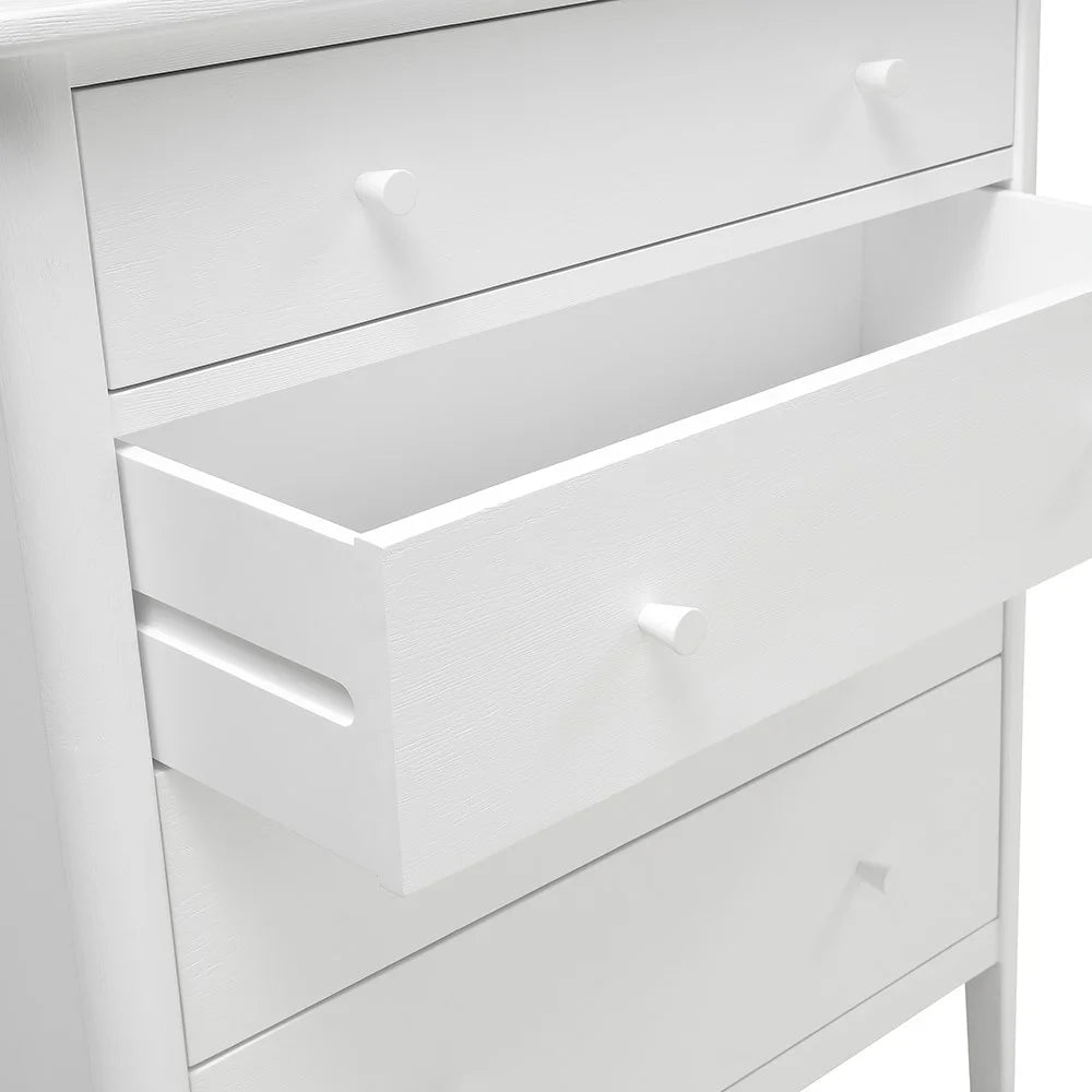 BERKELEY WHITE OAK
4 Drawer Chest Quality Furniture Clearance Ltd