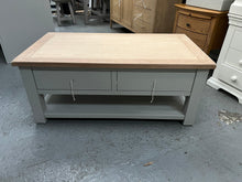 Load image into Gallery viewer, Dove Grey Coffee Table with Drawers furniture delivered 
