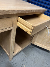 Load image into Gallery viewer, INGLESHAM WHITEWASH OAK
Double Pedestal Desk Quality Furniture Clearance Ltd

