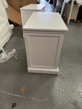 Load image into Gallery viewer, Set of 2 FAIRFORD SOFT WHITE
Large 3 Drawer Bedsides Quality Furniture Clearance Ltd
