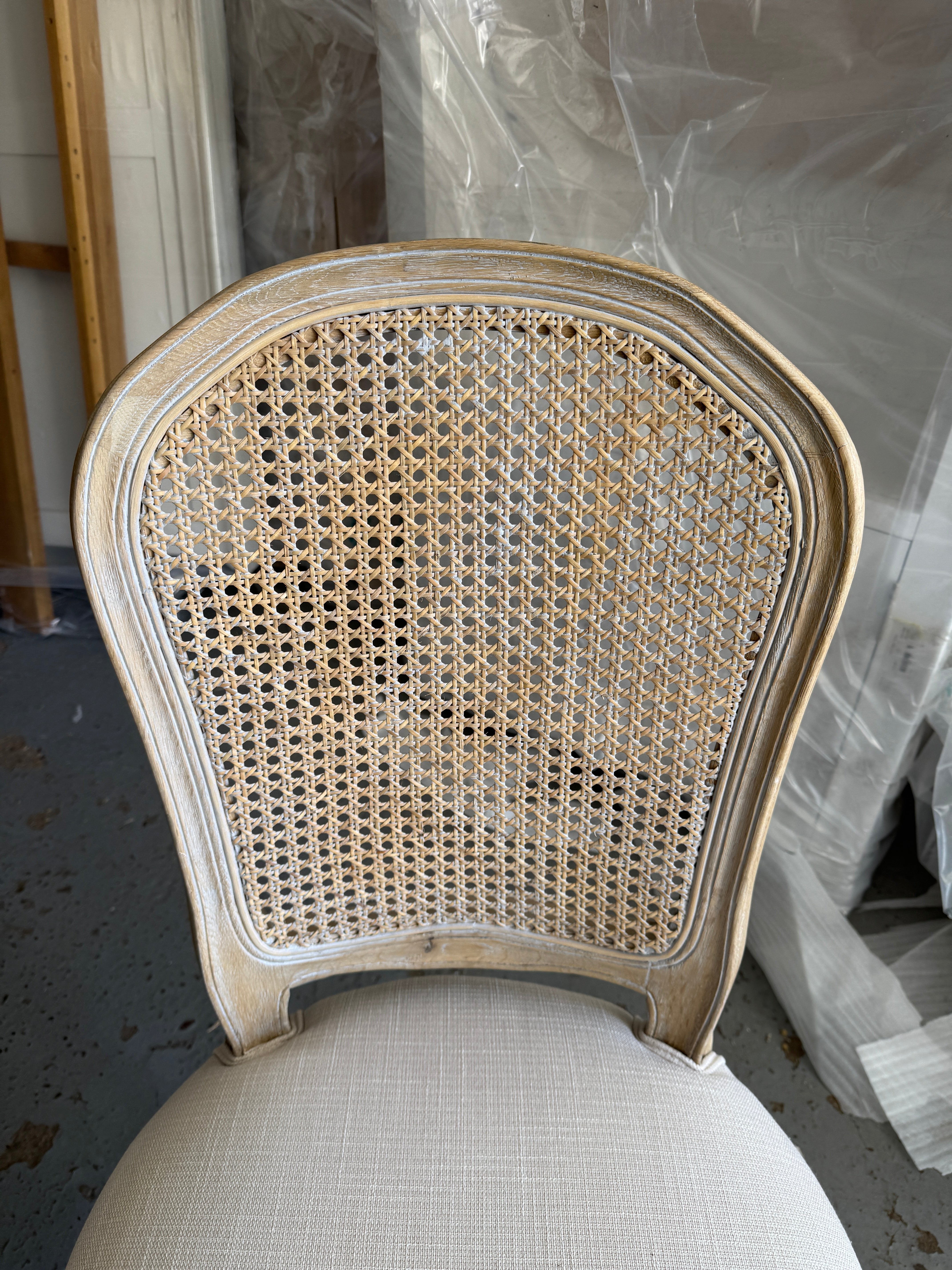 CAMILLE LIMEWASH OAK
Rattan Back Dining Chair - set of 2 Quality Furniture Clearance Ltd