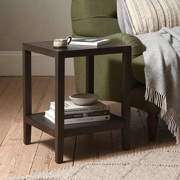 BLOCKLEY BROWN OAK Side table Quality Furniture Clearance Ltd