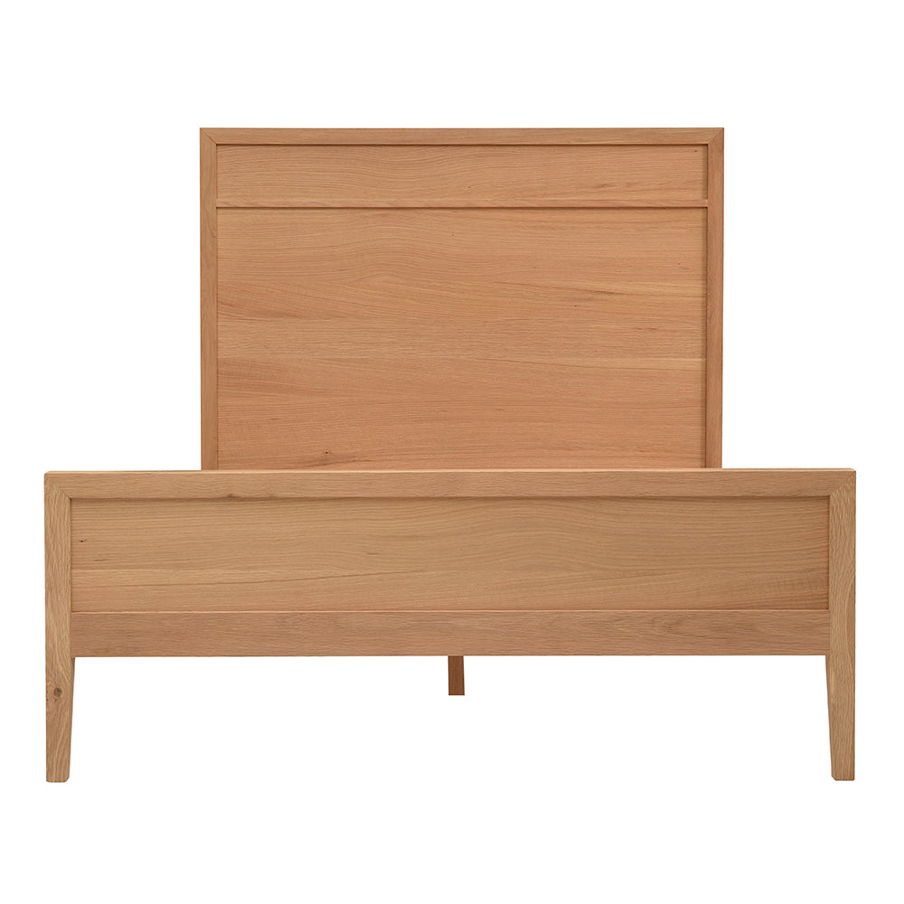 BLOCKLEY LIGHT OAK Superking Bed Quality Furniture Clearance Ltd