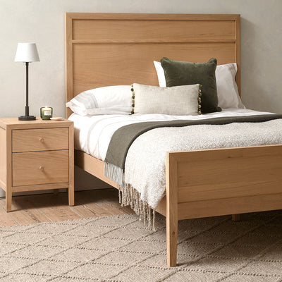 BLOCKLEY LIGHT OAK Superking Bed