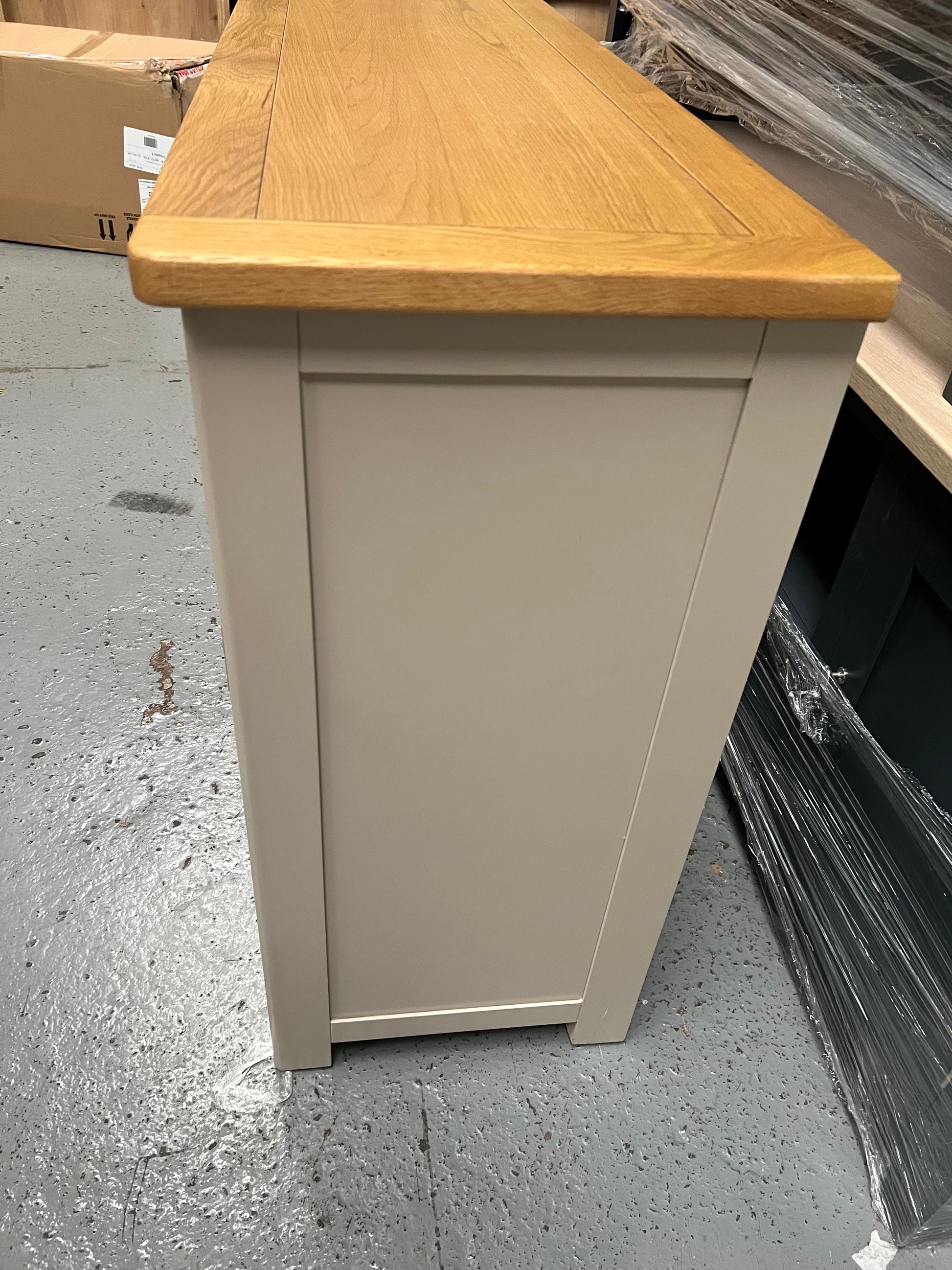 LUNDY STONE
Sideboard with Wine Rack Quality Furniture Clearance Ltd