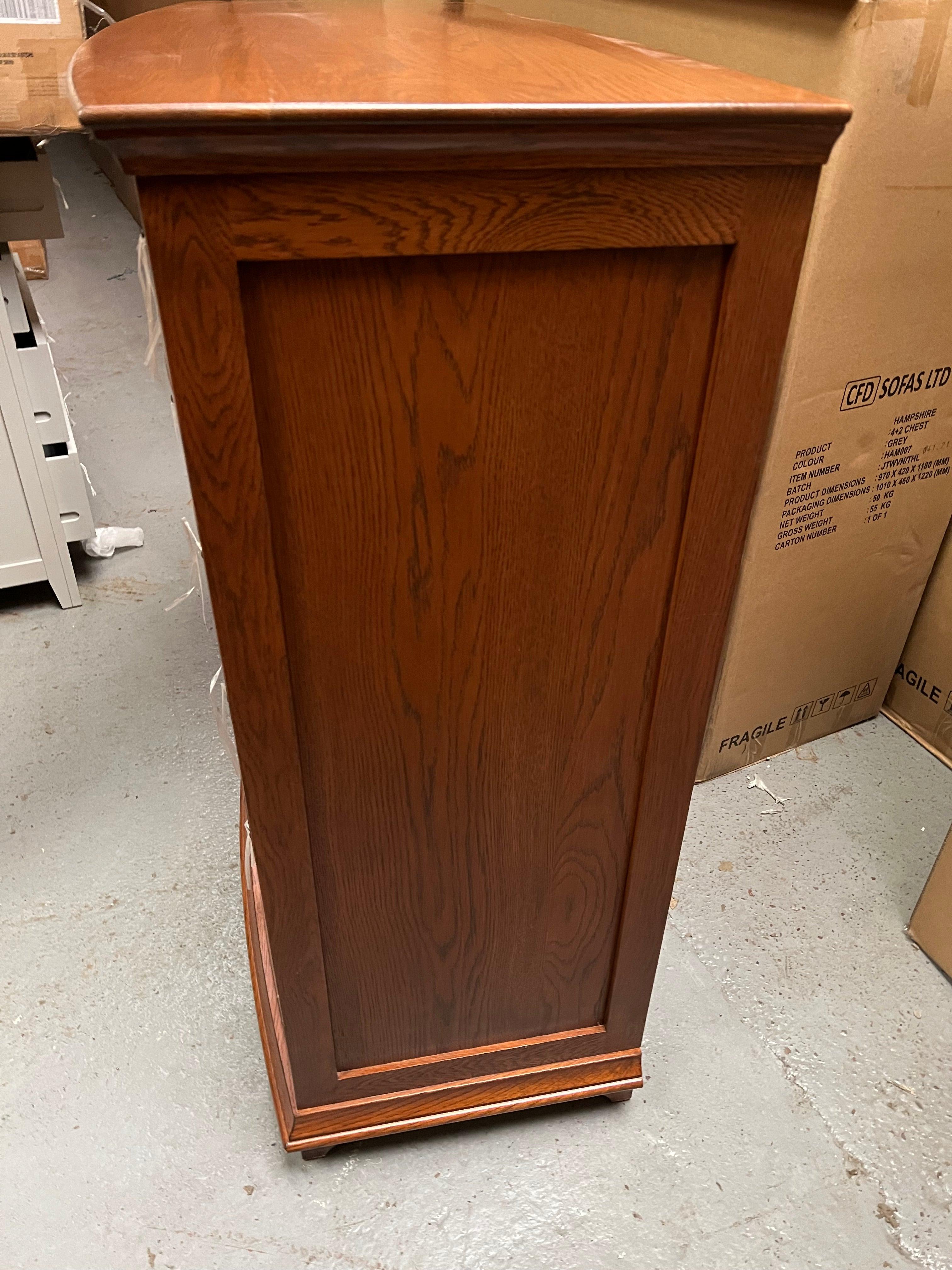 WINCHCOMBE DARK OAK 2+3 Chest of Drawers Quality Furniture Clearance Ltd