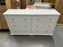 Load image into Gallery viewer, FAIRFORD SOFT WHITE
6 Drawer Large Chest Quality Furniture Clearance Ltd
