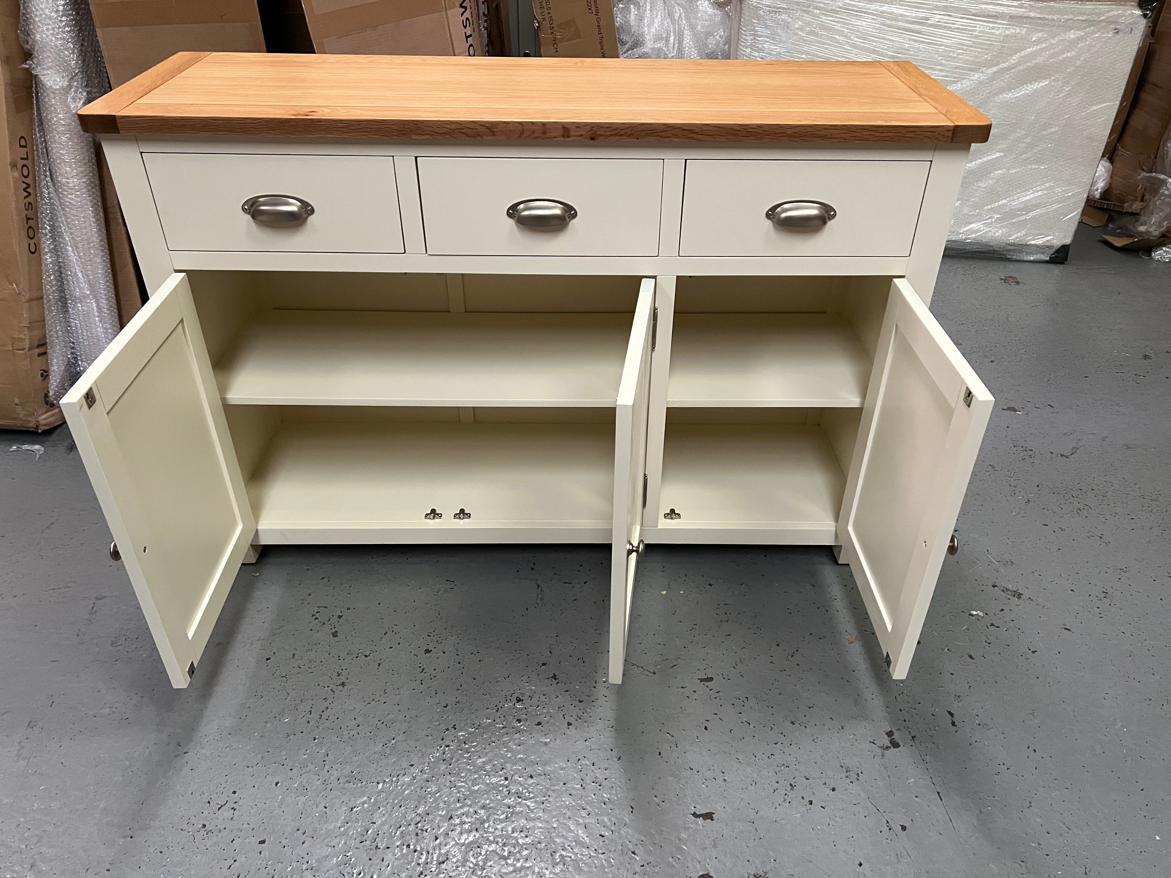 Sussex Cotswold Cream Large Sideboard furniture delivered