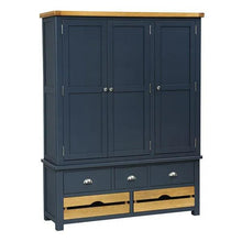 Load image into Gallery viewer, WESTCOTE INKY BLUE Triple Larder Quality Furniture Clearance Ltd
