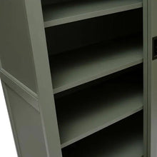 Load image into Gallery viewer, STOW FOREST GREEN
Glazed Display Cabinet Quality Furniture Clearance Ltd
