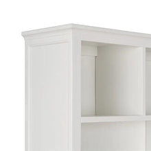 Load image into Gallery viewer, STOW WARM WHITE Large Bookcase with Drawers Quality Furniture Clearance Ltd
