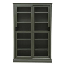 Load image into Gallery viewer, STOW FOREST GREEN
Glazed Display Cabinet Quality Furniture Clearance Ltd
