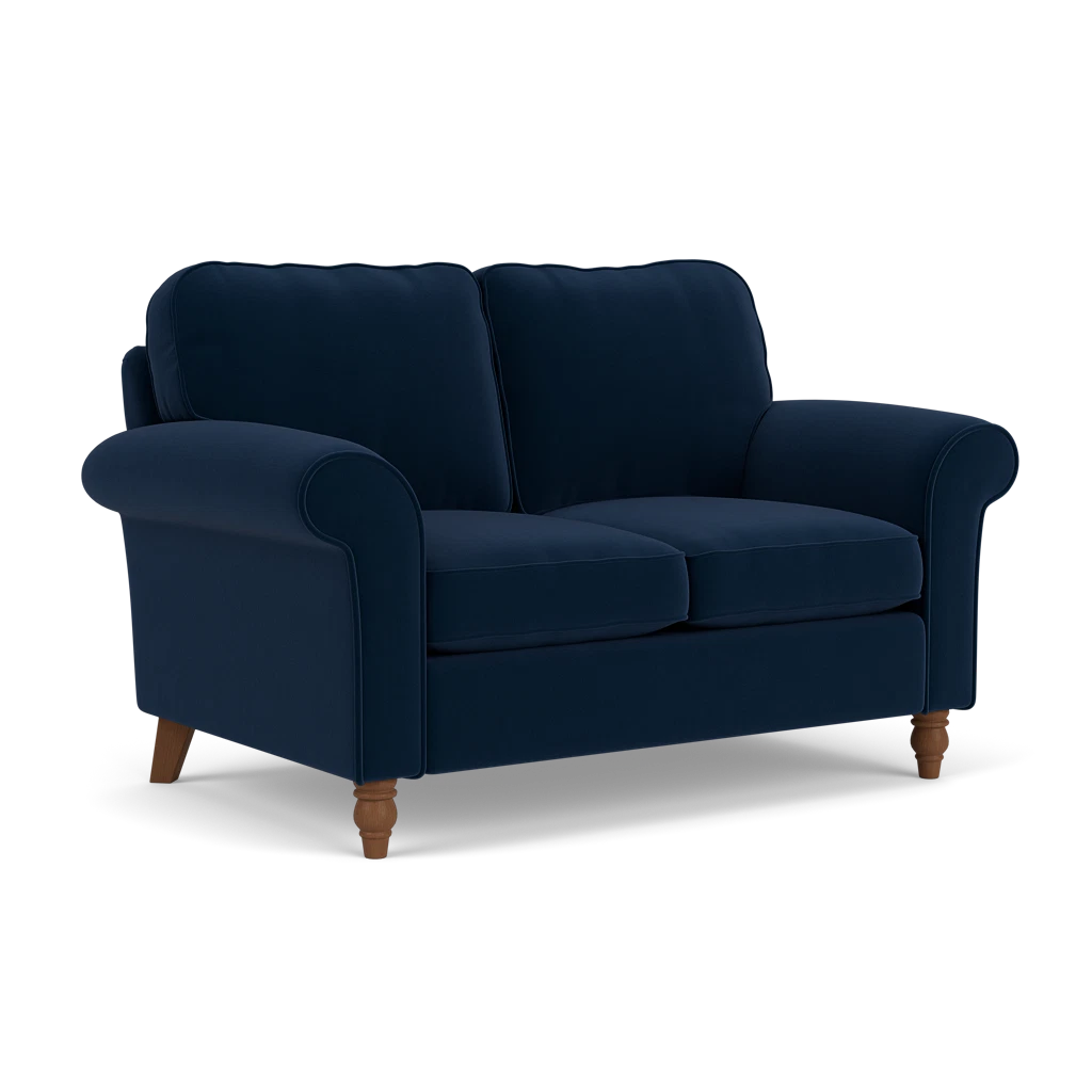 HURLEY
2 Seater - Deep blue - Matt Velvet Quality Furniture Clearance Ltd