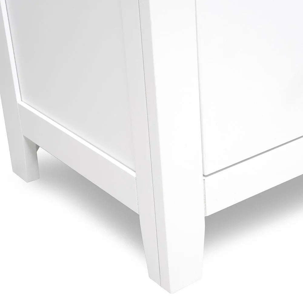 CHESTER PURE WHITE
5 Drawer Chest Quality Furniture Clearance Ltd