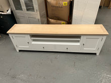 Load image into Gallery viewer, CHESTER PURE WHITE
XXL TV Stand up to 90&quot; Quality Furniture Clearance Ltd

