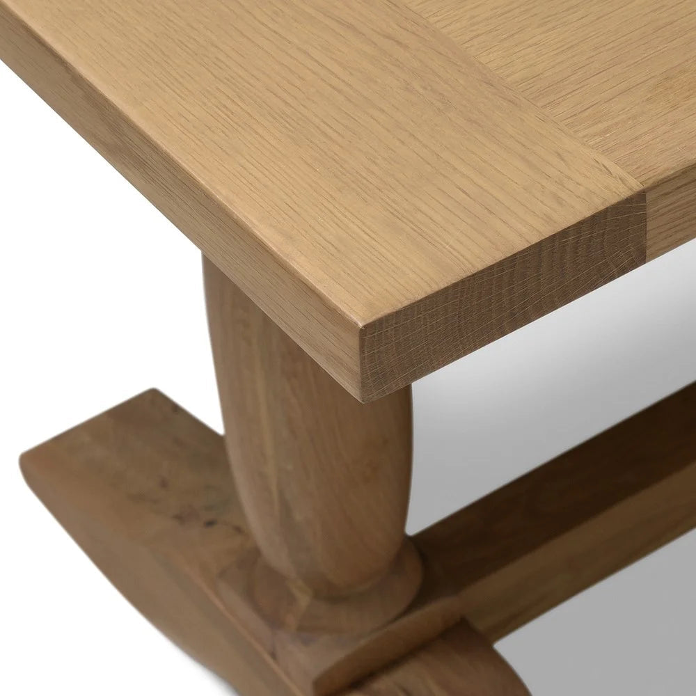 ELKSTONE MELLOW OAK
6-8 Seater Extending Dining Table Quality Furniture Clearance Ltd