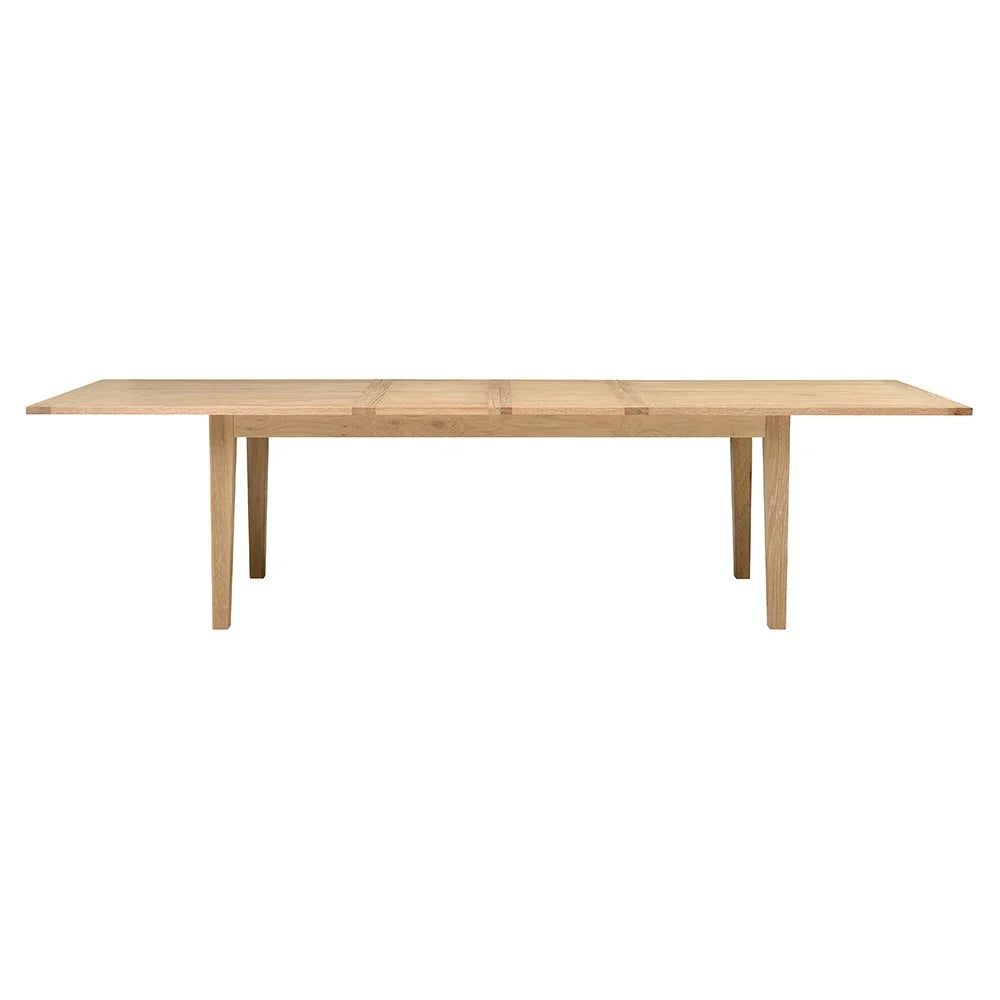 INGLESHAM WHITEWASH OAK
8-12 Seater Extending Dining Table Quality Furniture Clearance Ltd