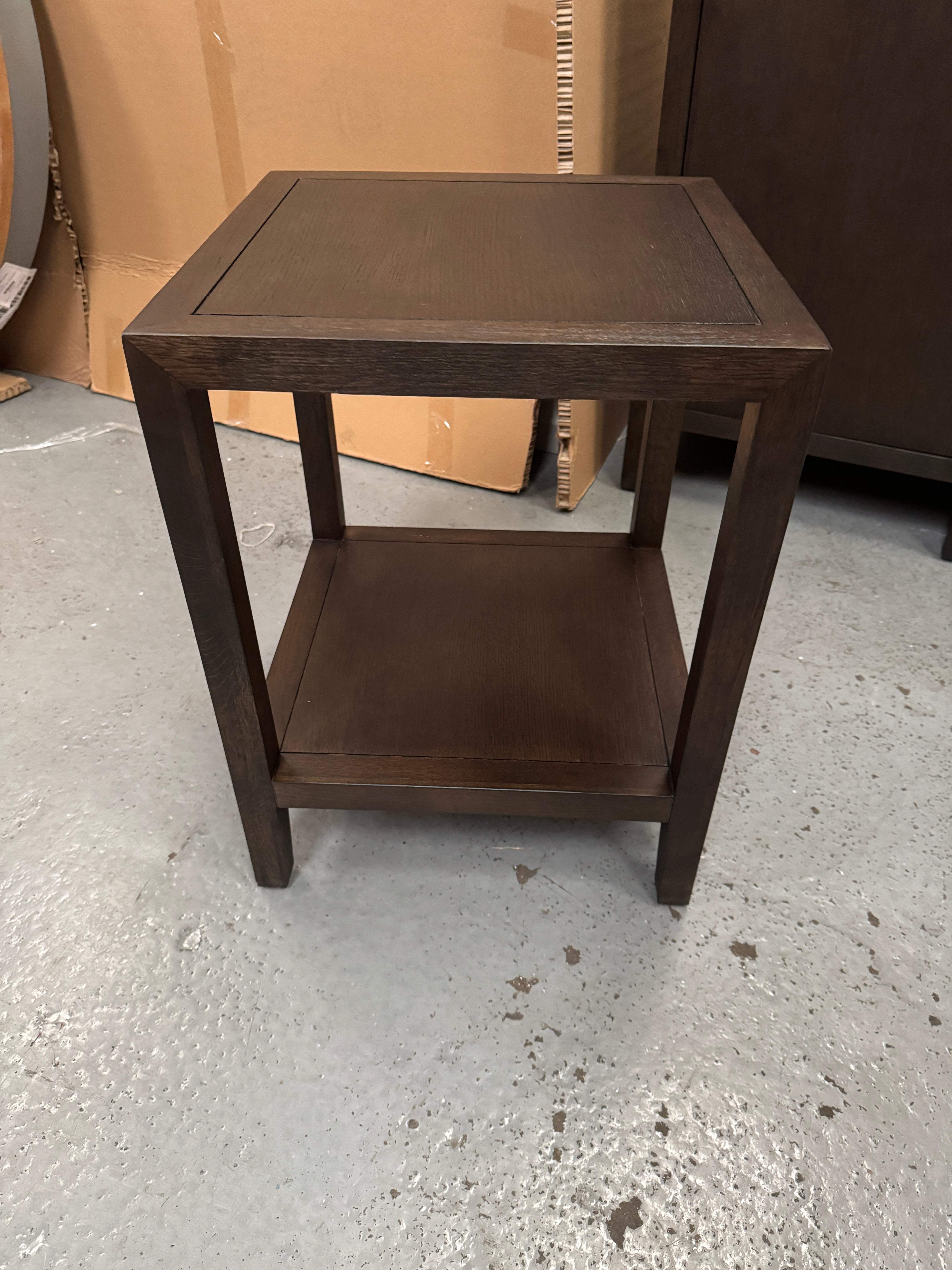 BLOCKLEY BROWN OAK Side table Quality Furniture Clearance Ltd